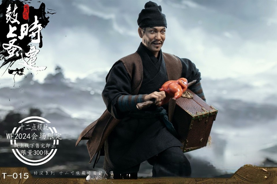 In Stock Twelve o'clock Studio T-015 Water Margin Shi Qian 1/6 Action Figure