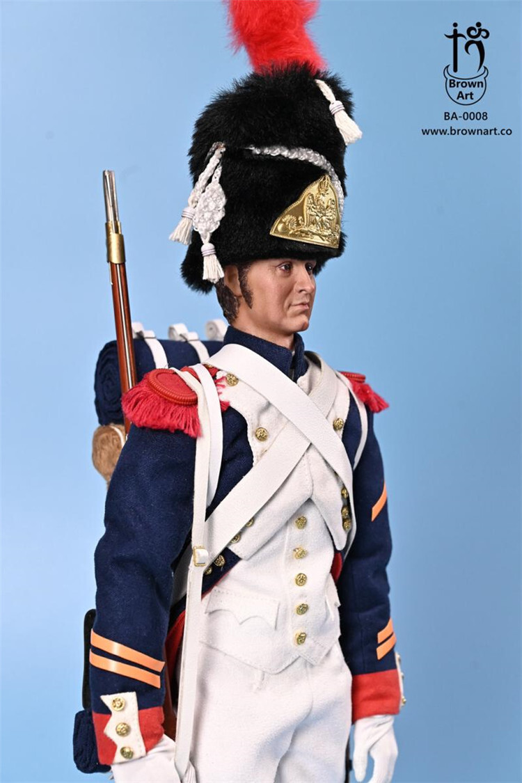 New BROWN ART BA-0008 1/6 CORPORALS of THE FRENCH IMPERIAL GUARD Action Figure