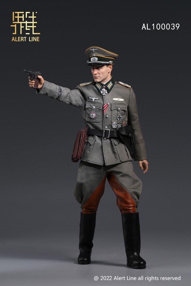 In Stock Alert Line AL100039 1/6 WWII German Cavalry Officer Action Figure