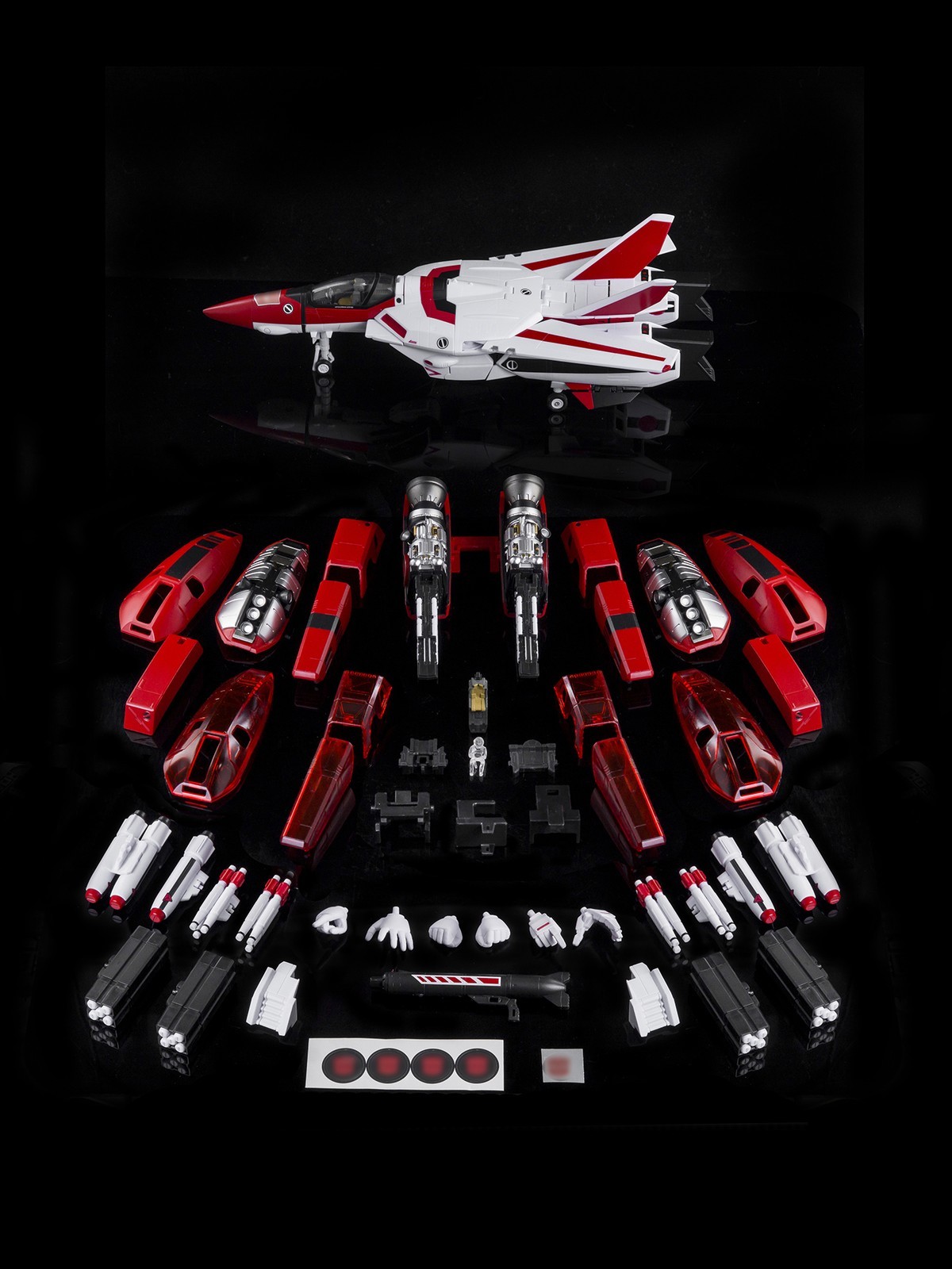 Ready! New FG Model FG-01 Sky Fire w/ Fast Pack Armor Figure Standard Version