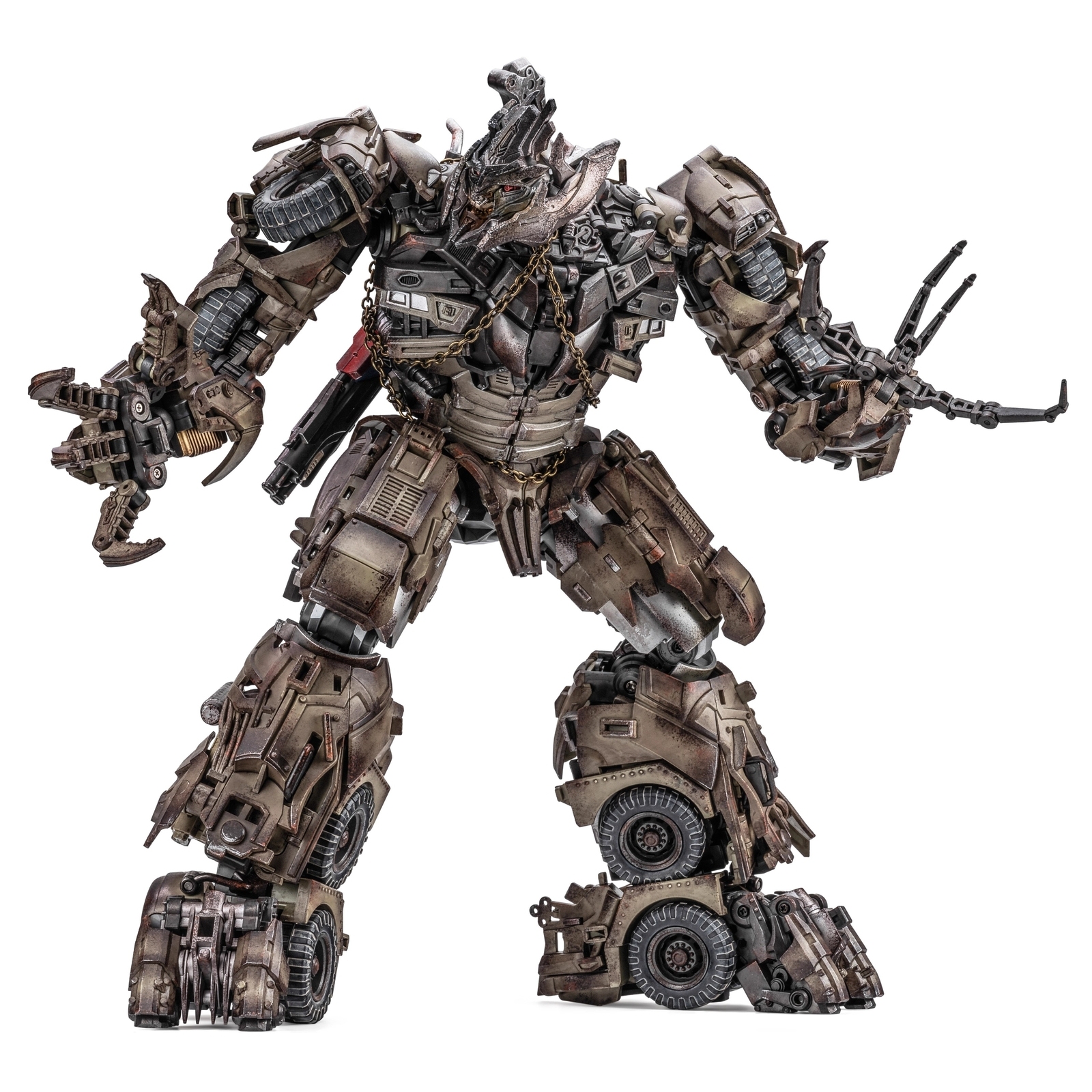 Ready! Newage NA XM-02 DUEL MegaTruck Battle Damaged Version Action Figure New