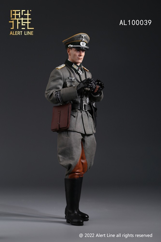 In Stock Alert Line AL100039 1/6 WWII German Cavalry Officer Action Figure