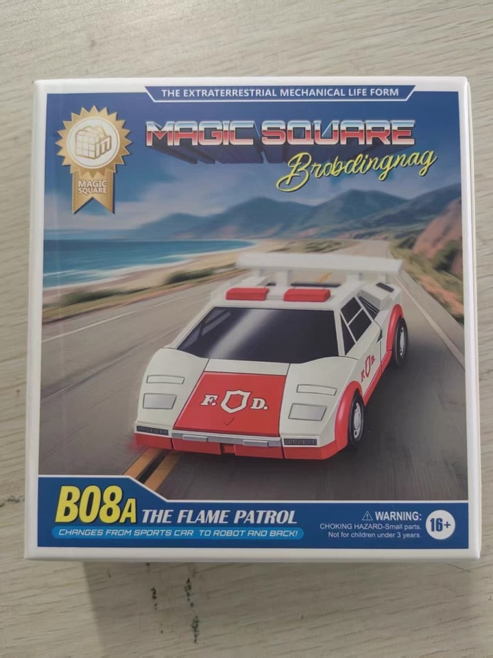 NEW Maqic Square MS-B08A The flame patrol Action Figure Toy Model in stock