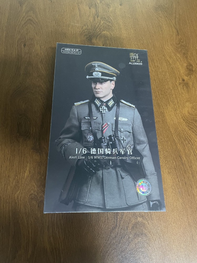 In Stock Alert Line AL100039 1/6 WWII German Cavalry Officer Action Figure