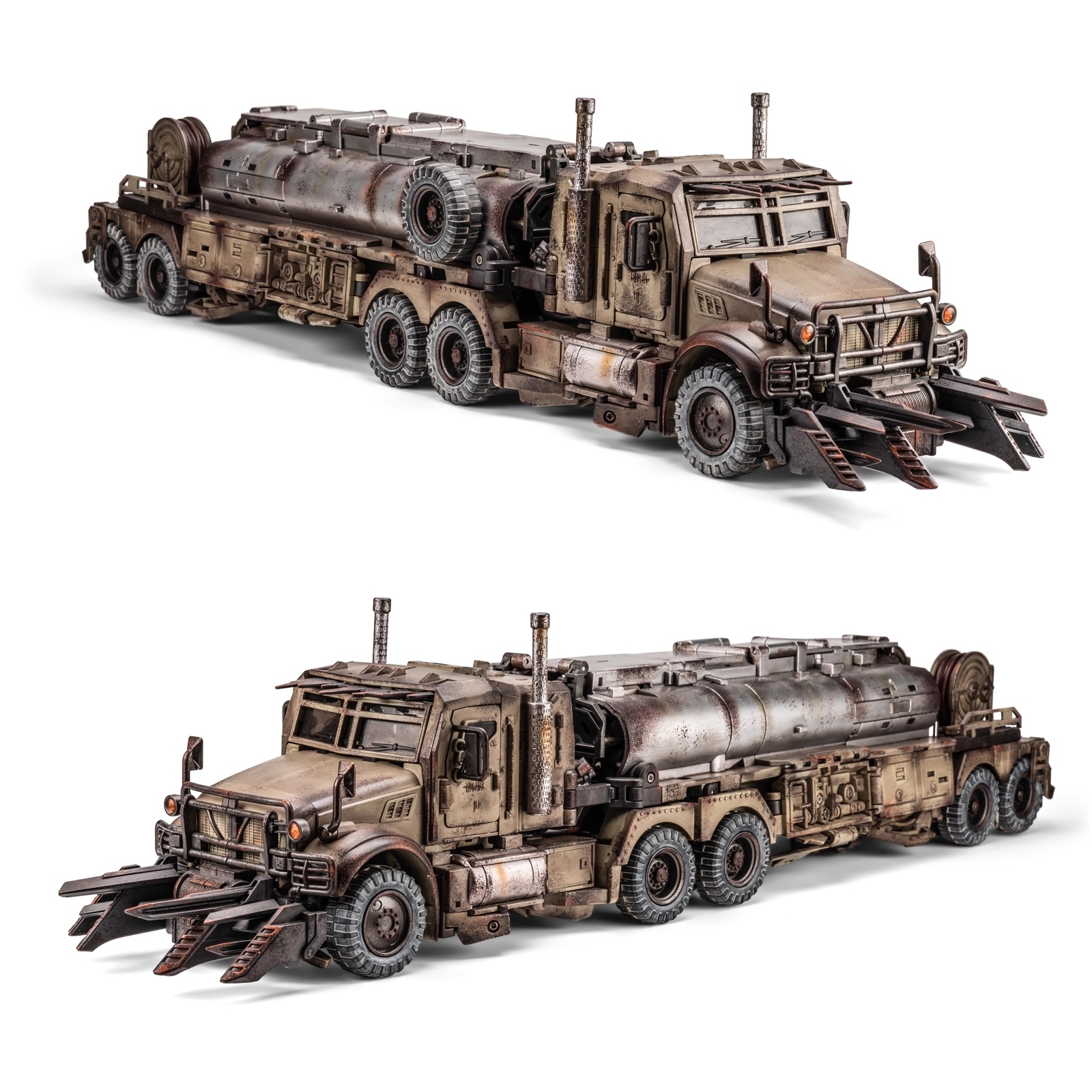 Ready! Newage NA XM-02 DUEL MegaTruck Battle Damaged Version Action Figure New
