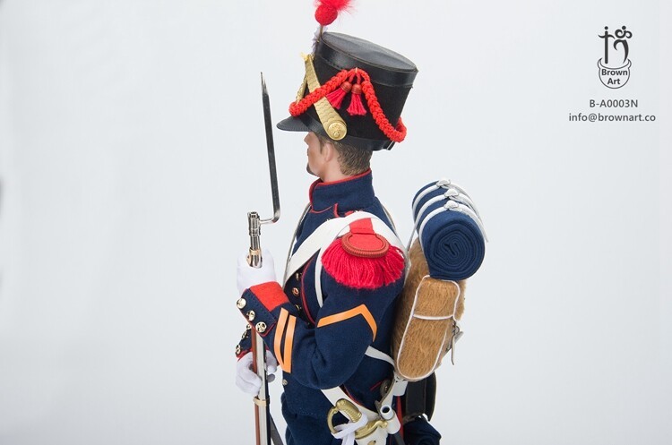 In Stock New BROWN ART B-A0003N 1/6 Napoleon War Guards Artillery Action Figure