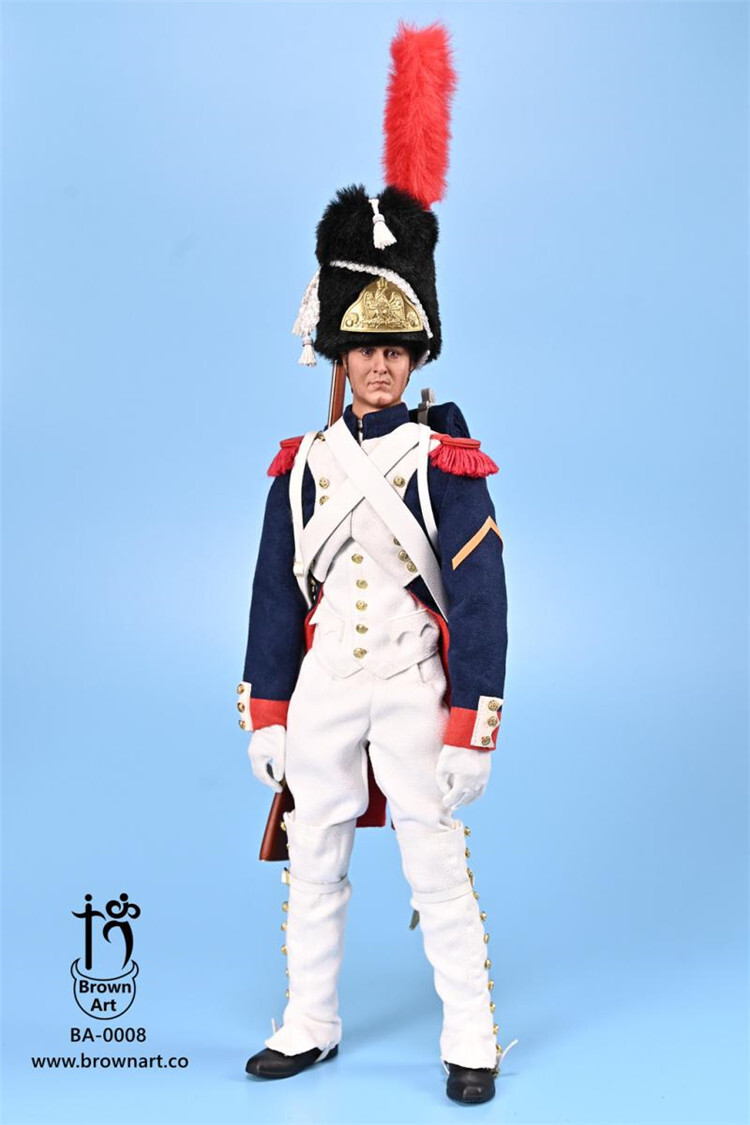 New BROWN ART BA-0008 1/6 CORPORALS of THE FRENCH IMPERIAL GUARD Action Figure