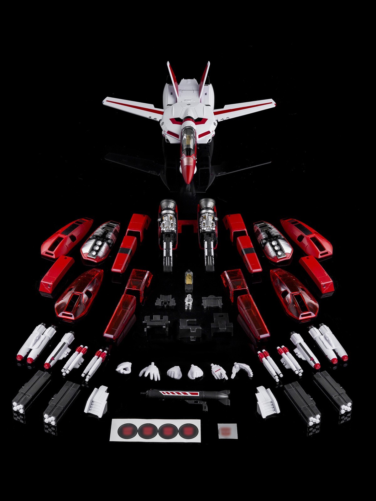 Ready! New FG Model FG-01 Sky Fire w/ Fast Pack Armor Figure Standard Version