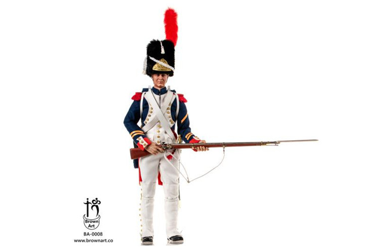New BROWN ART BA-0008 1/6 CORPORALS of THE FRENCH IMPERIAL GUARD Action Figure