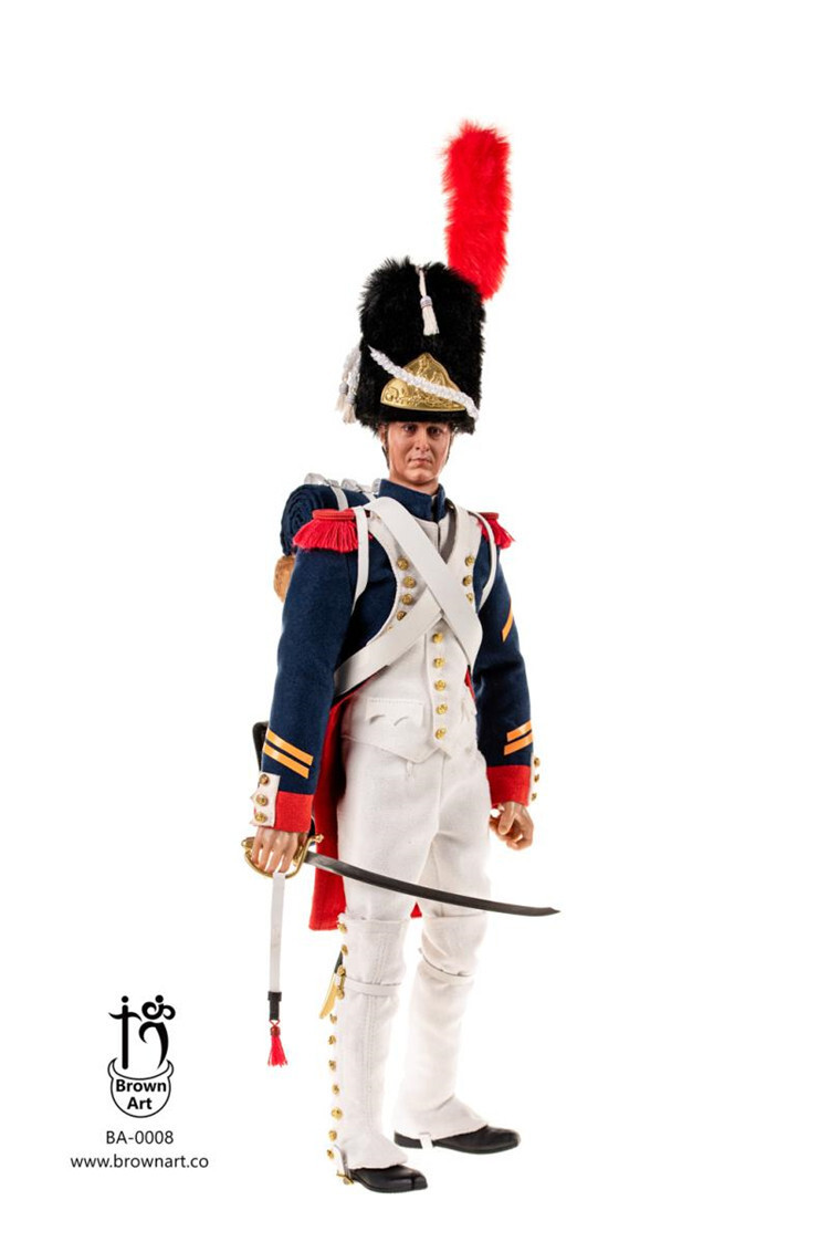 New BROWN ART BA-0008 1/6 CORPORALS of THE FRENCH IMPERIAL GUARD Action Figure
