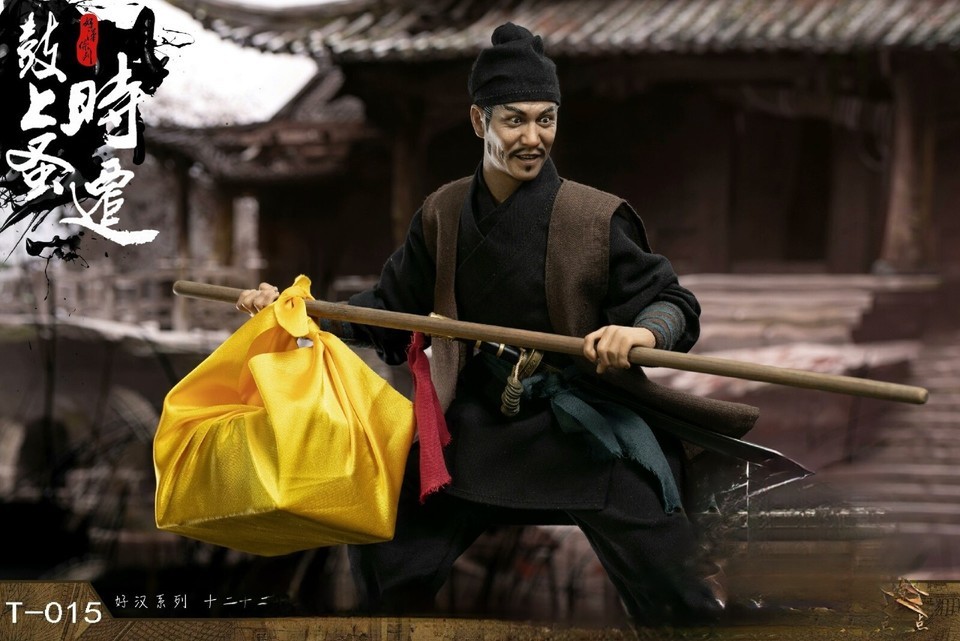 In Stock Twelve o'clock Studio T-015 Water Margin Shi Qian 1/6 Action Figure
