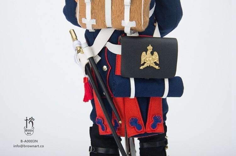 In Stock New BROWN ART B-A0003N 1/6 Napoleon War Guards Artillery Action Figure