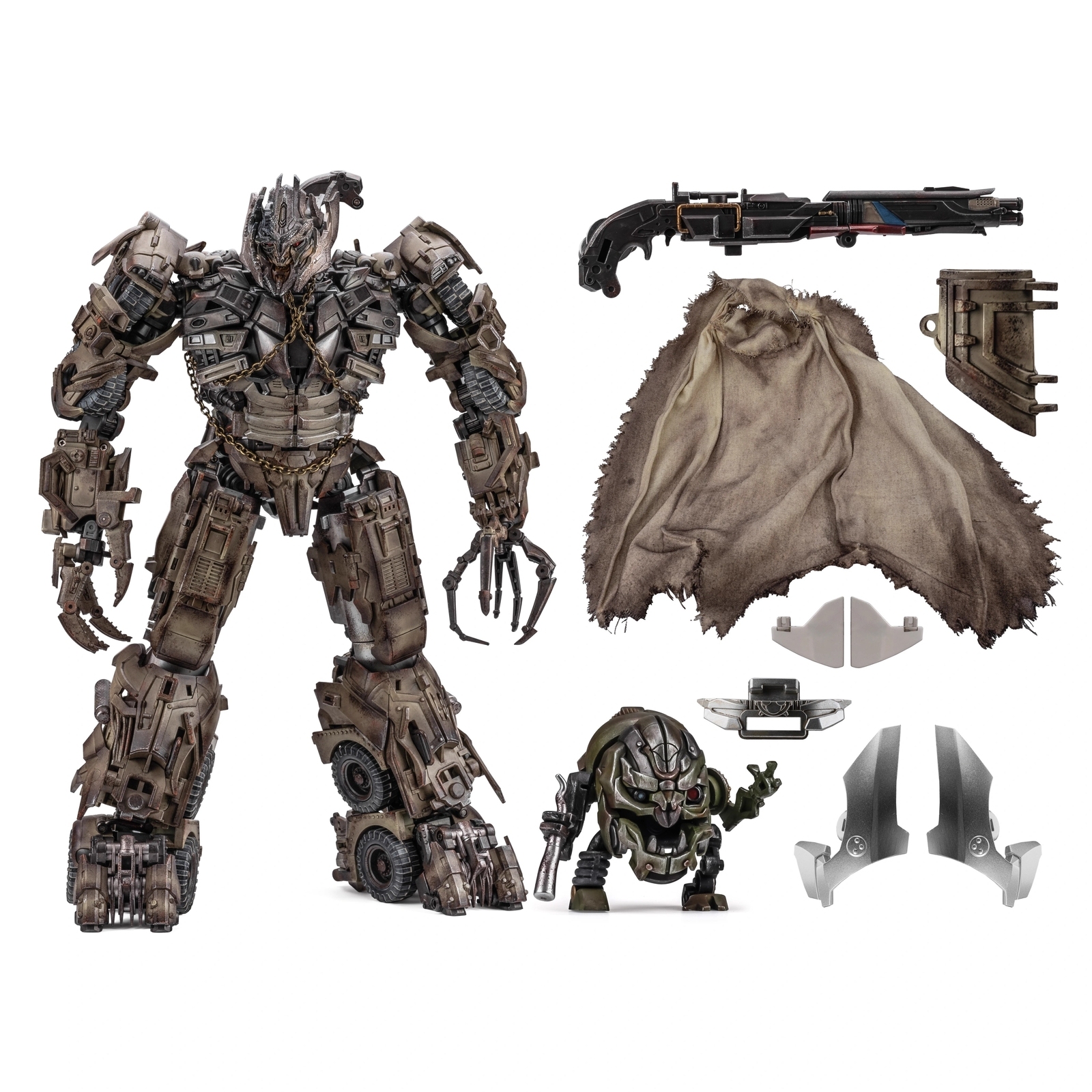 Ready! Newage NA XM-02 DUEL MegaTruck Battle Damaged Version Action Figure New