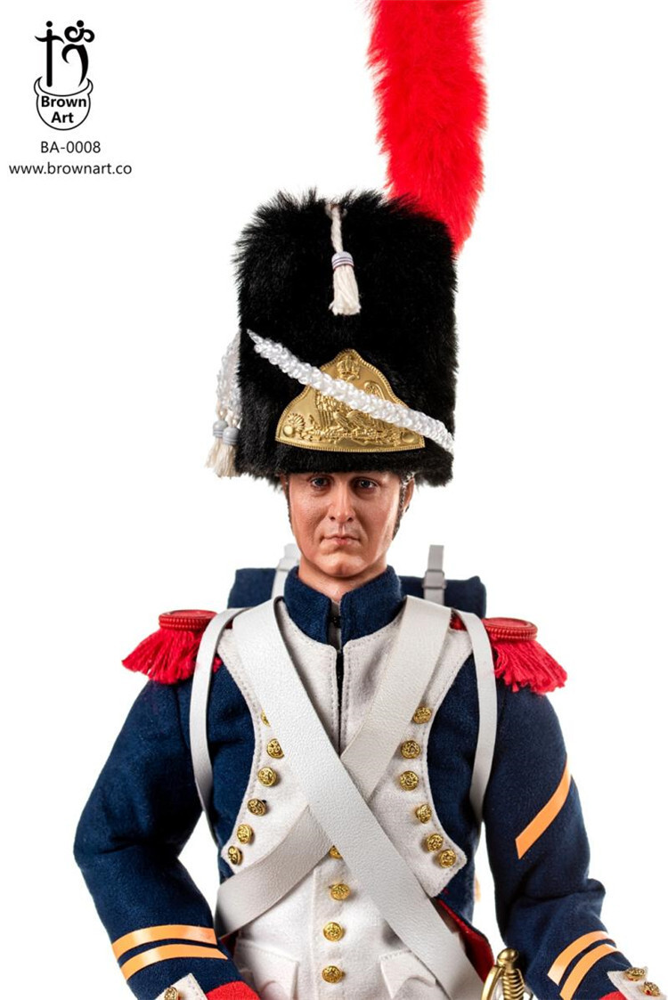 New BROWN ART BA-0008 1/6 CORPORALS of THE FRENCH IMPERIAL GUARD Action Figure