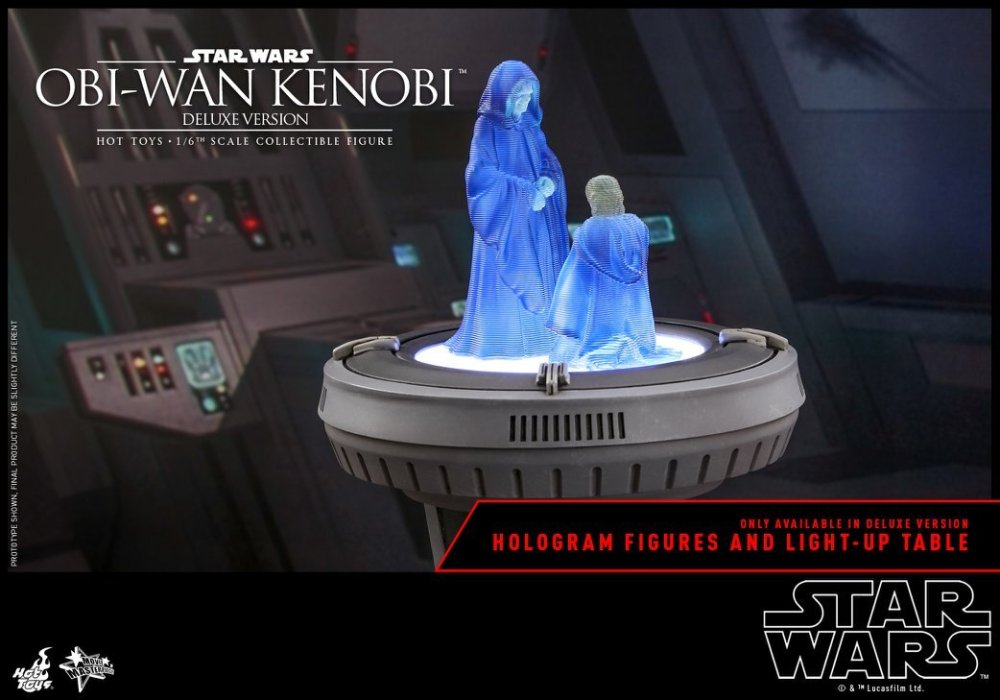 Ready! New Hot Toys MMS478 Star Wars III Obi-Wan Kenobi Deluxe Ver Action Figure
