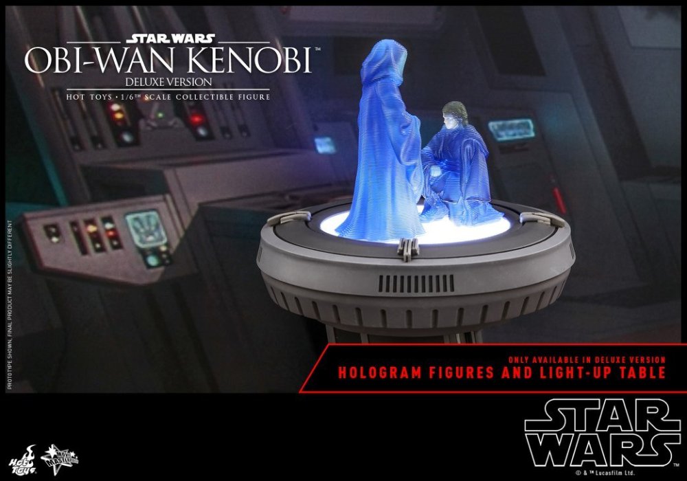 Ready! New Hot Toys MMS478 Star Wars III Obi-Wan Kenobi Deluxe Ver Action Figure