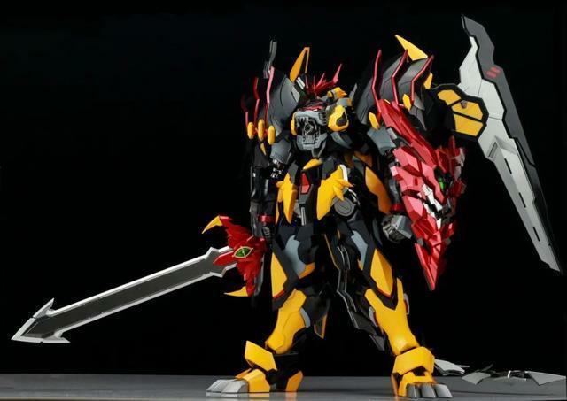 Devil Hunter Mecha Model Toy New Warrior King Tiger Alloy DH-05