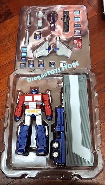 Ready! New 4th Party MD-005 Transforms OptimusPrime Action Figure w/ Trailer