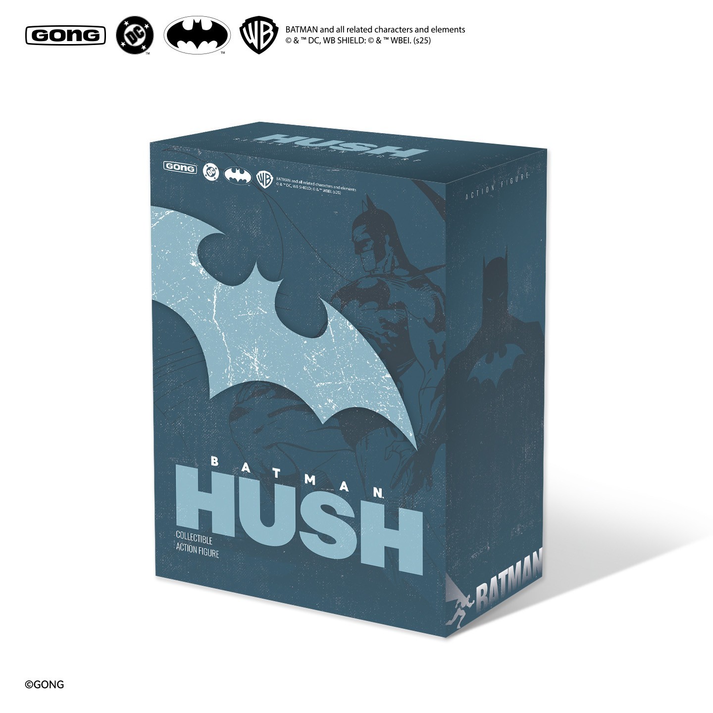 Ready! New GONG Batman The Silence 1/12 Scale Hush Collectioble Action Figure