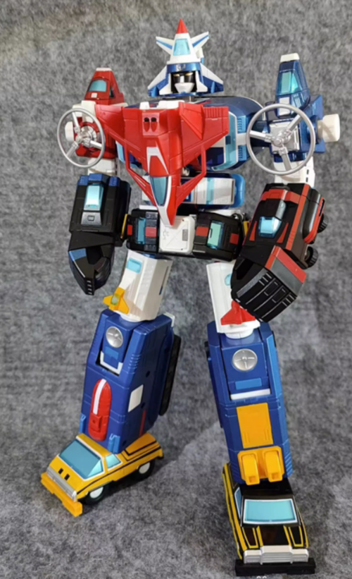 New FJ Voltron Vehicle Force 15 Form-fitting Airplane Transforms Figure Toy