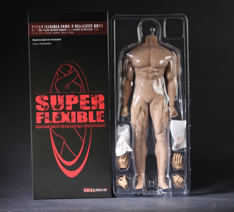 TBLeague Phicen M35 Super-Flexible Male Seamless Muscular Body 1/6