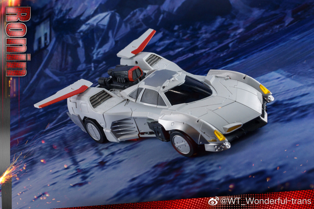 Ready! New Wonderful-Tran<wbr/>s WT01 White Ronin Drift Transforms Action Figure