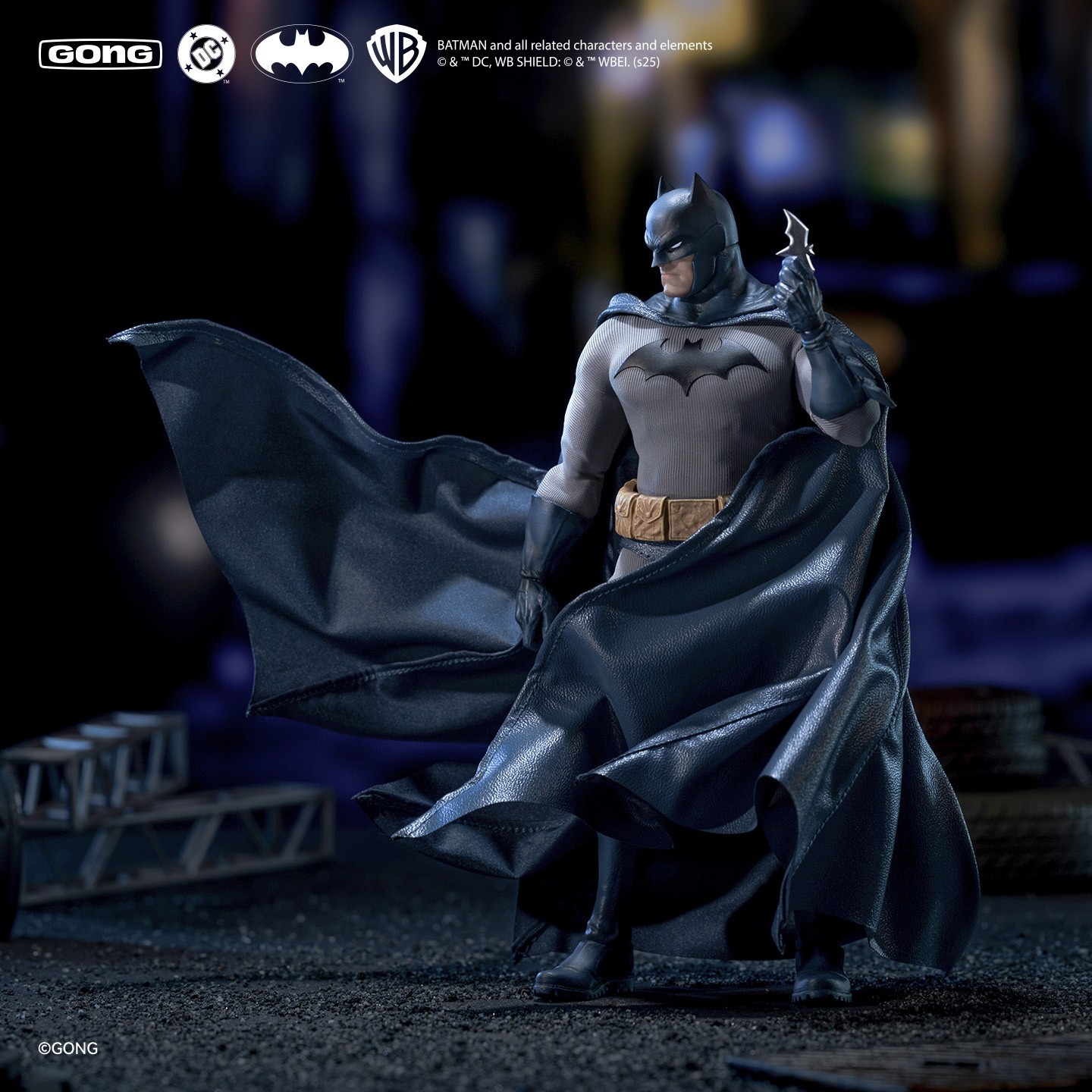 Ready! New GONG Batman The Silence 1/12 Scale Hush Collectioble Action Figure