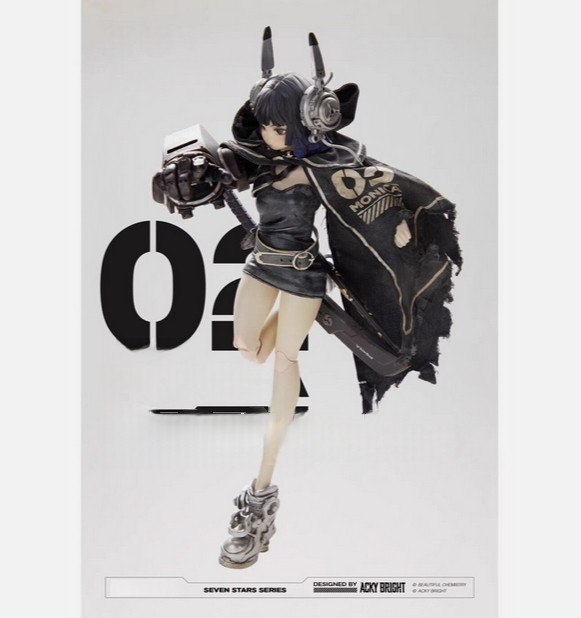 Beautiful Chemistry 1/6 02 UV202415  Monica Action Figure Model in stock