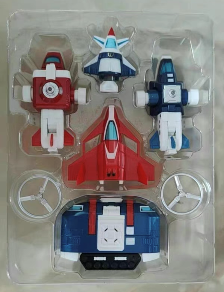 New FJ Voltron Vehicle Force 15 Form-fitting Airplane Transforms Figure Toy