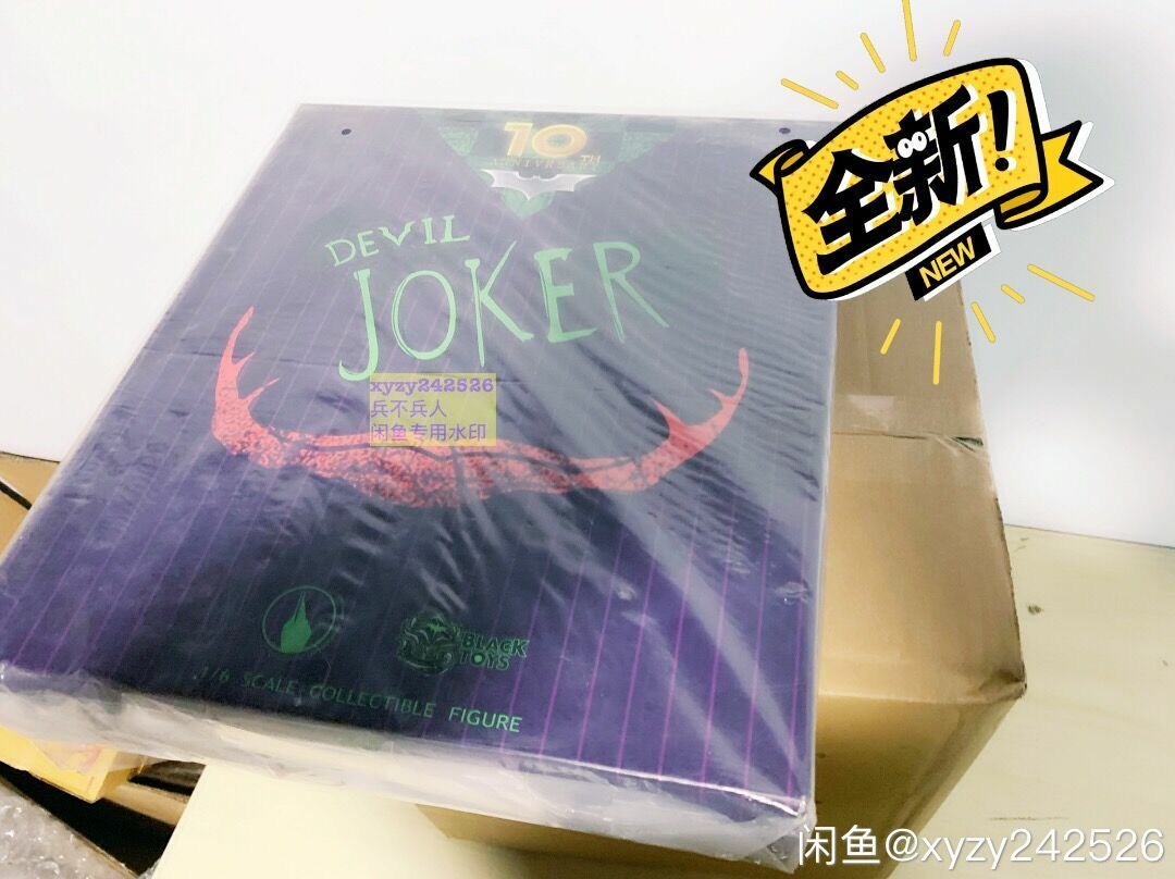 Black Toys 1/6 Devil Joker 10th Anniver PVC BT101 BT102 Figure IN STOCK