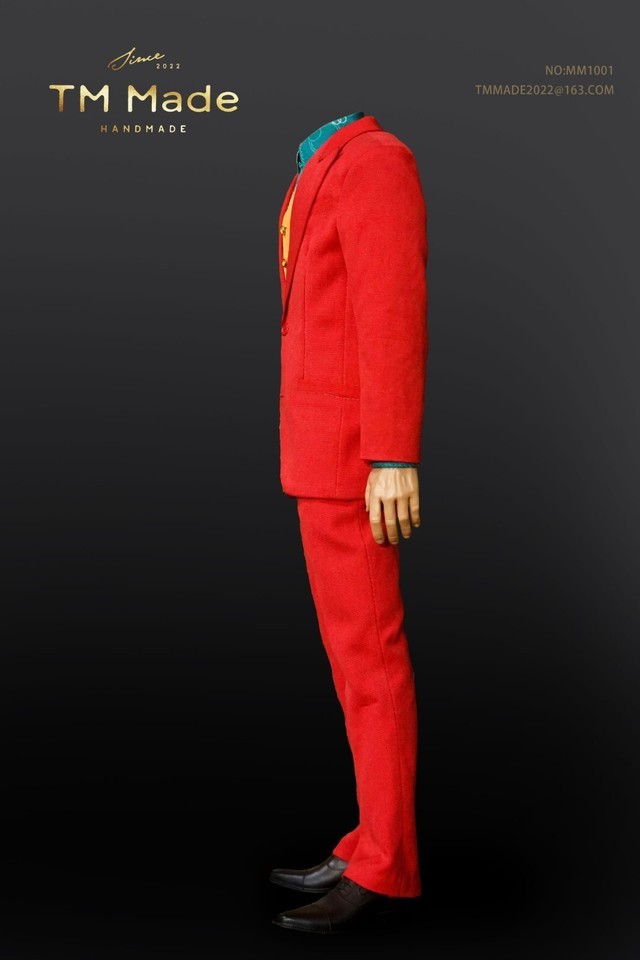 TM Made MM1001 1/6 The Joker Arthur Fleck Clothes Set for 12" Male Figure Body