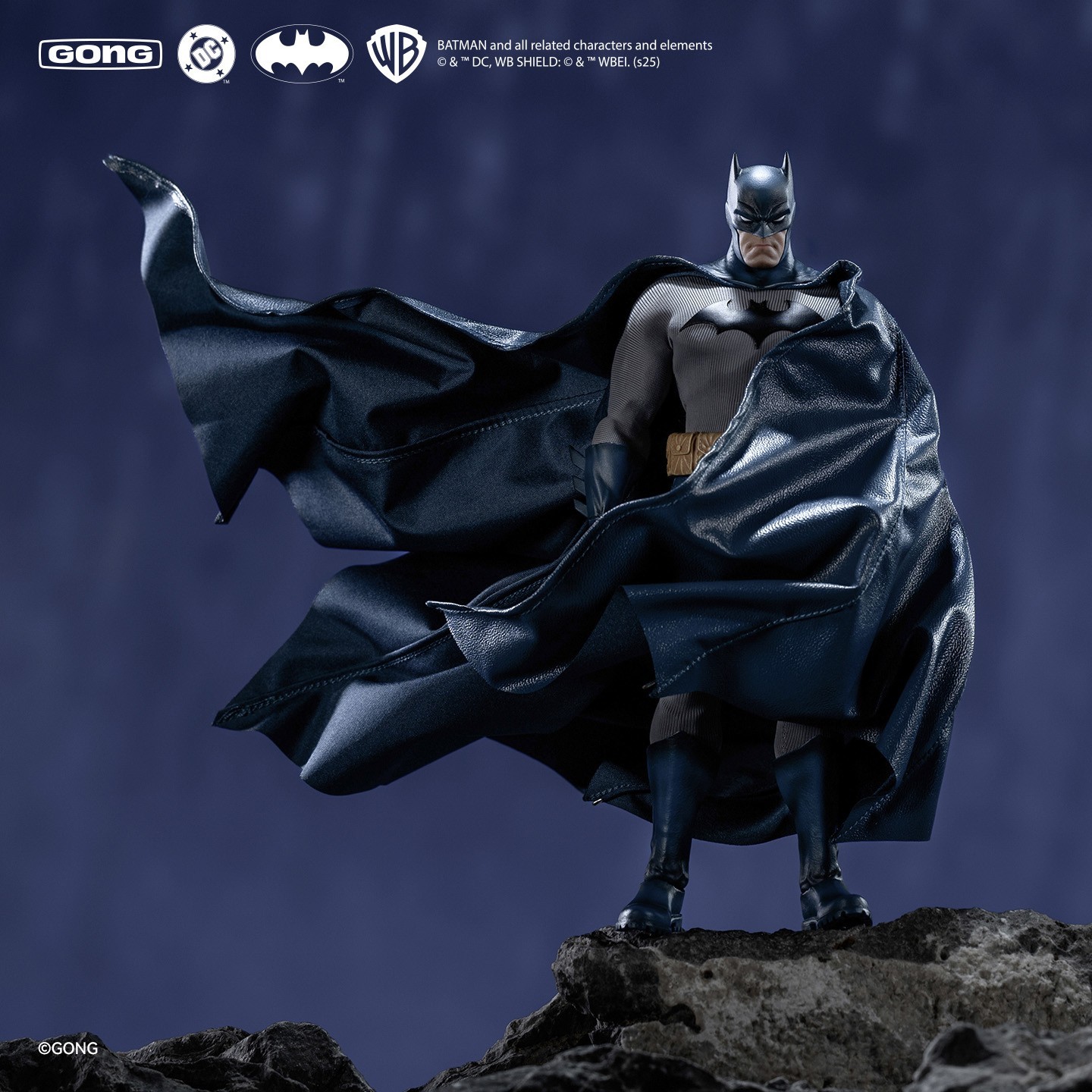 Ready! New GONG Batman The Silence 1/12 Scale Hush Collectioble Action Figure
