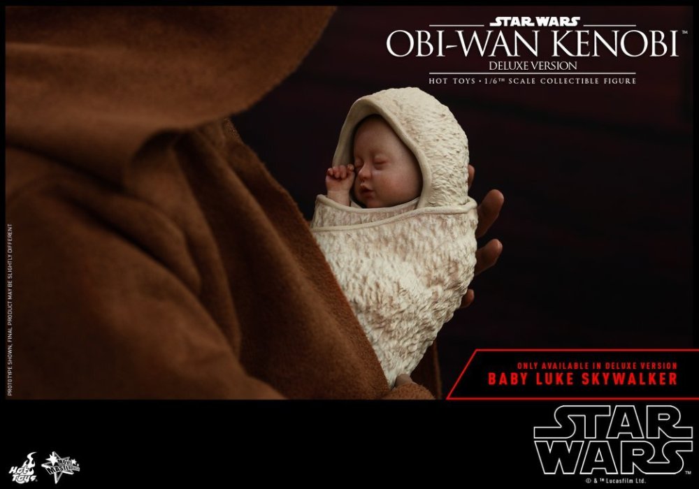 Ready! New Hot Toys MMS478 Star Wars III Obi-Wan Kenobi Deluxe Ver Action Figure