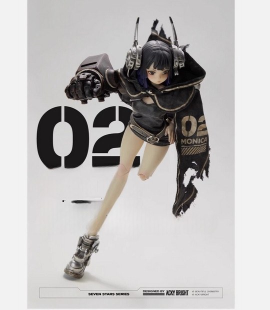 Beautiful Chemistry 1/6 02 UV202415  Monica Action Figure Model in stock