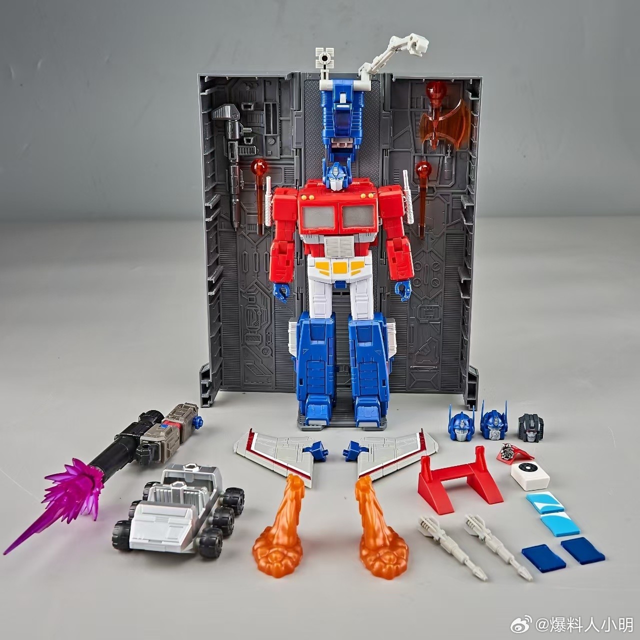 Ready! New 4th Party MD-005 Transforms OptimusPrime Action Figure w/ Trailer
