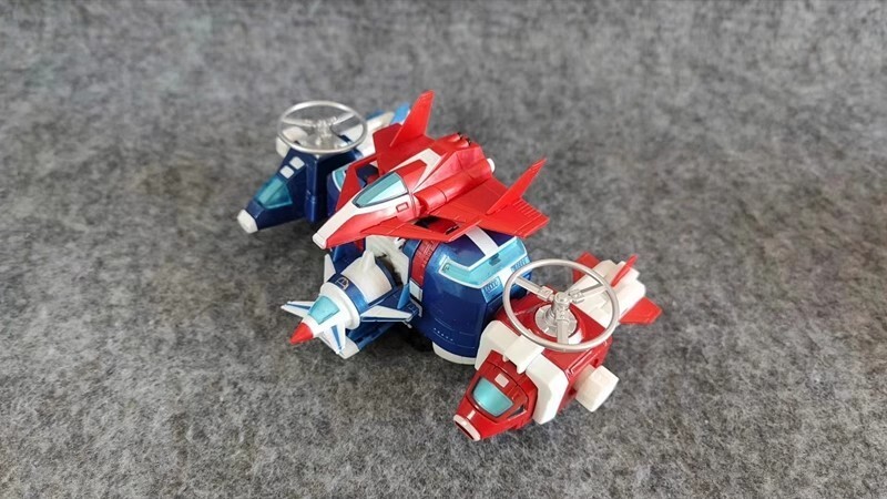 New FJ Voltron Vehicle Force 15 Form-fitting Airplane Transforms Figure Toy
