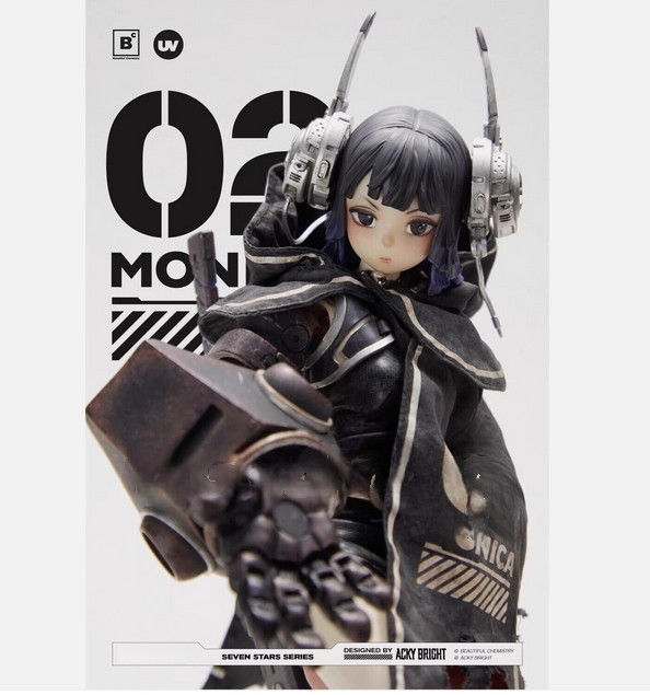 Beautiful Chemistry 1/6 02 UV202415  Monica Action Figure Model in stock