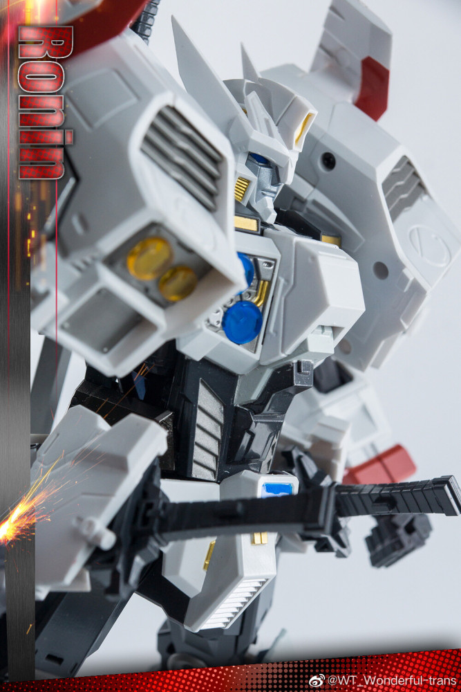 Ready! New Wonderful-Tran<wbr/>s WT01 White Ronin Drift Transforms Action Figure