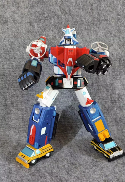 New FJ Voltron Vehicle Force 15 Form-fitting Airplane Transforms Figure Toy