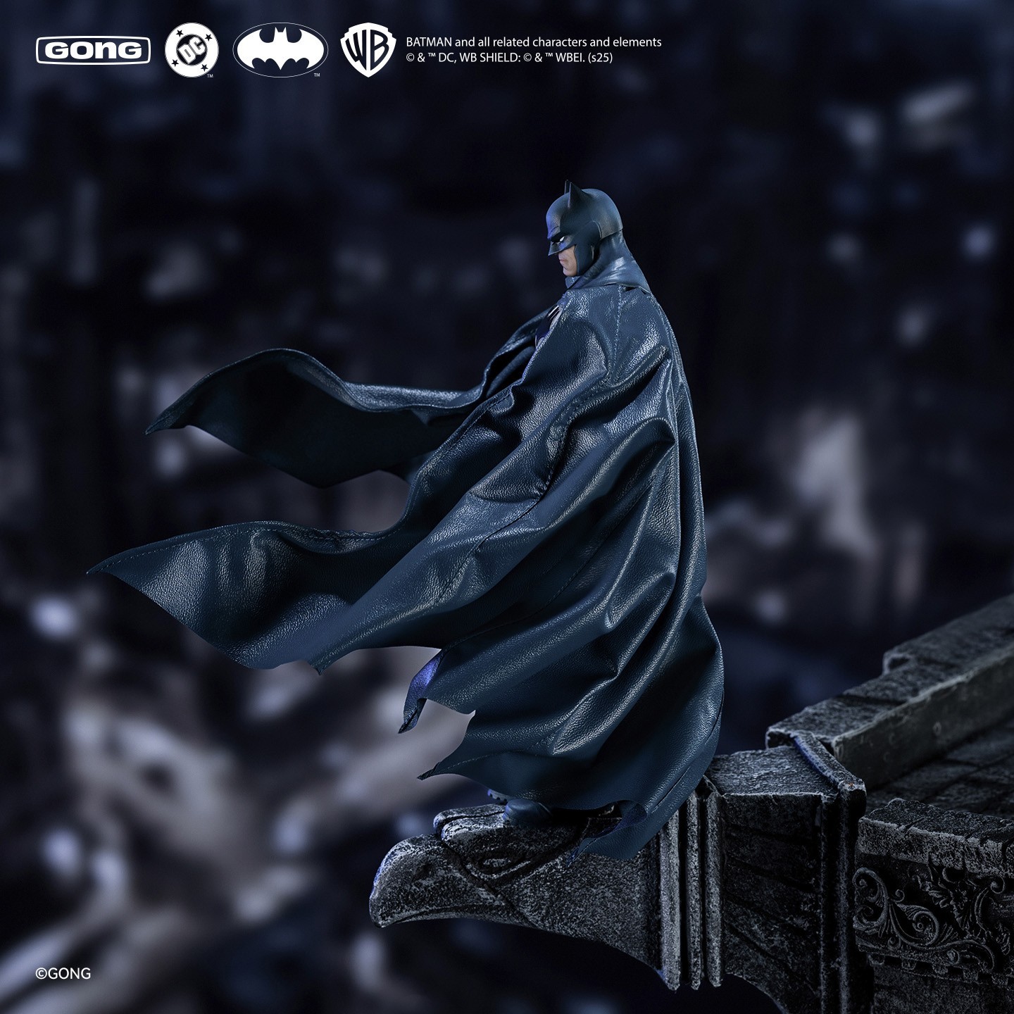Ready! New GONG Batman The Silence 1/12 Scale Hush Collectioble Action Figure
