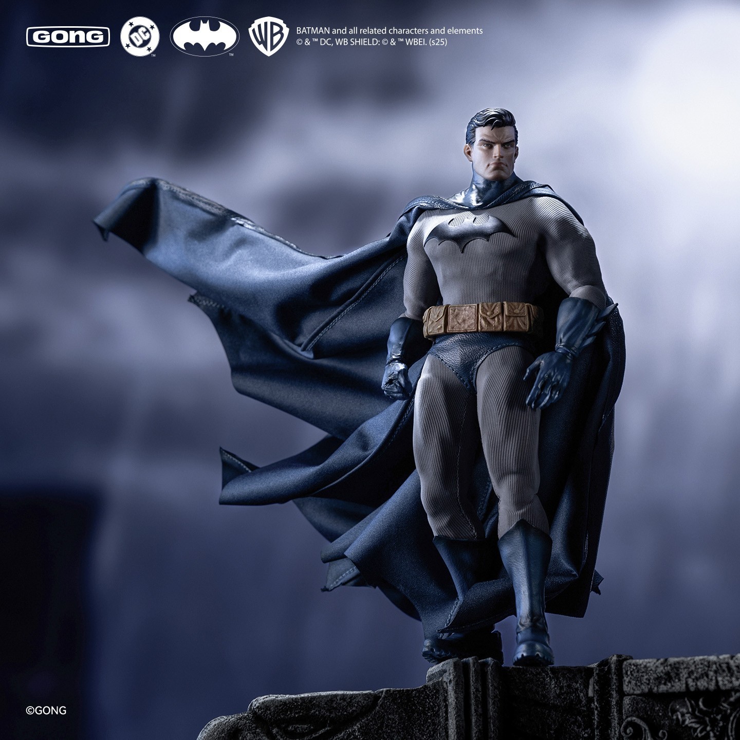 Ready! New GONG Batman The Silence 1/12 Scale Hush Collectioble Action Figure