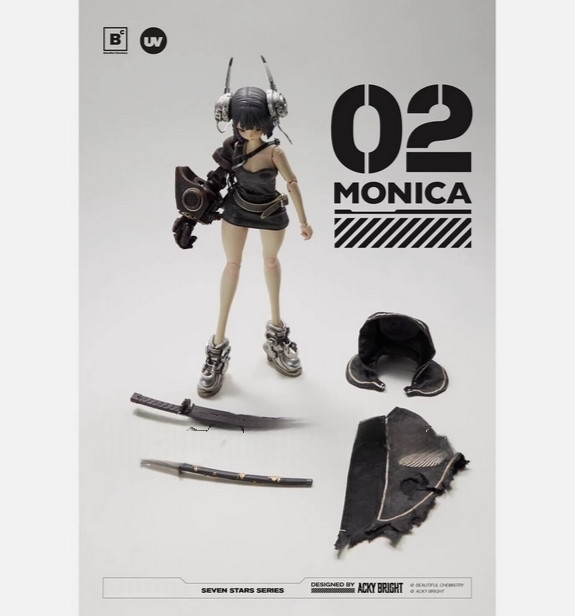 Beautiful Chemistry 1/6 02 UV202415  Monica Action Figure Model in stock