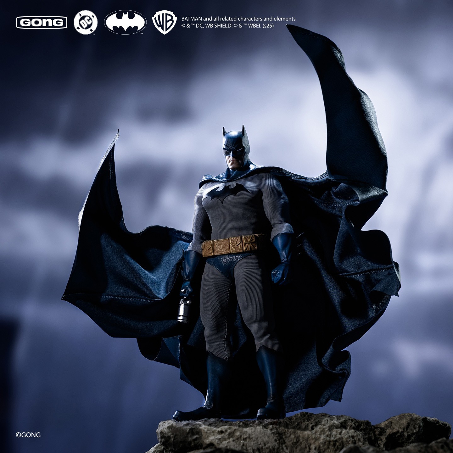 Ready! New GONG Batman The Silence 1/12 Scale Hush Collectioble Action Figure