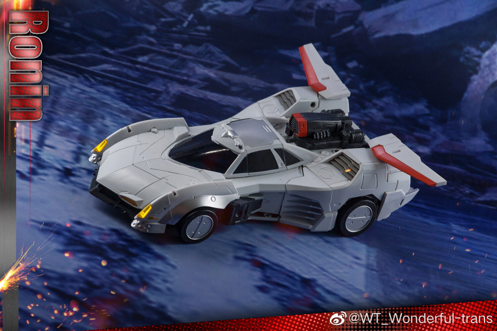 Ready! New Wonderful-Tran<wbr/>s WT01 White Ronin Drift Transforms Action Figure