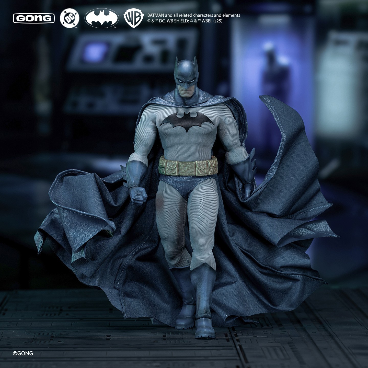 Ready! New GONG Batman The Silence 1/12 Scale Hush Collectioble Action Figure