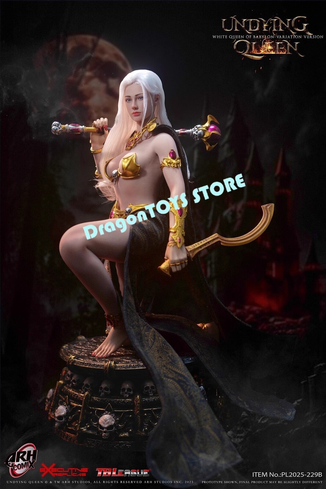 TBLeague PL2025-229B Undying White Queen of Babylon Variation Version In Stock