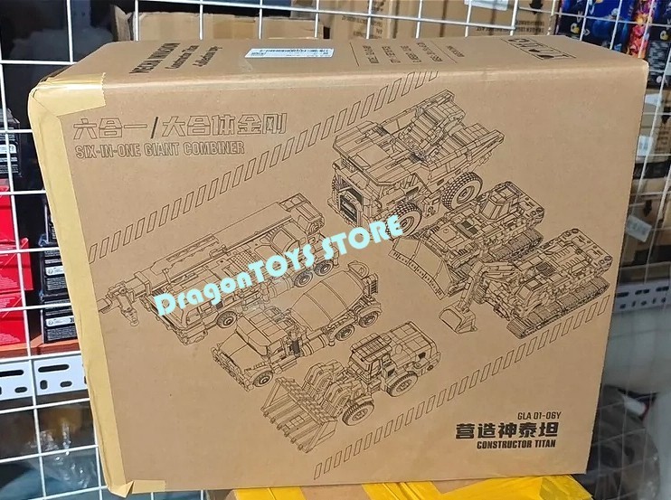 Ready! Mecha Invasion G2 Devastator Set of 6 Action Figure Full set w/Gift Box