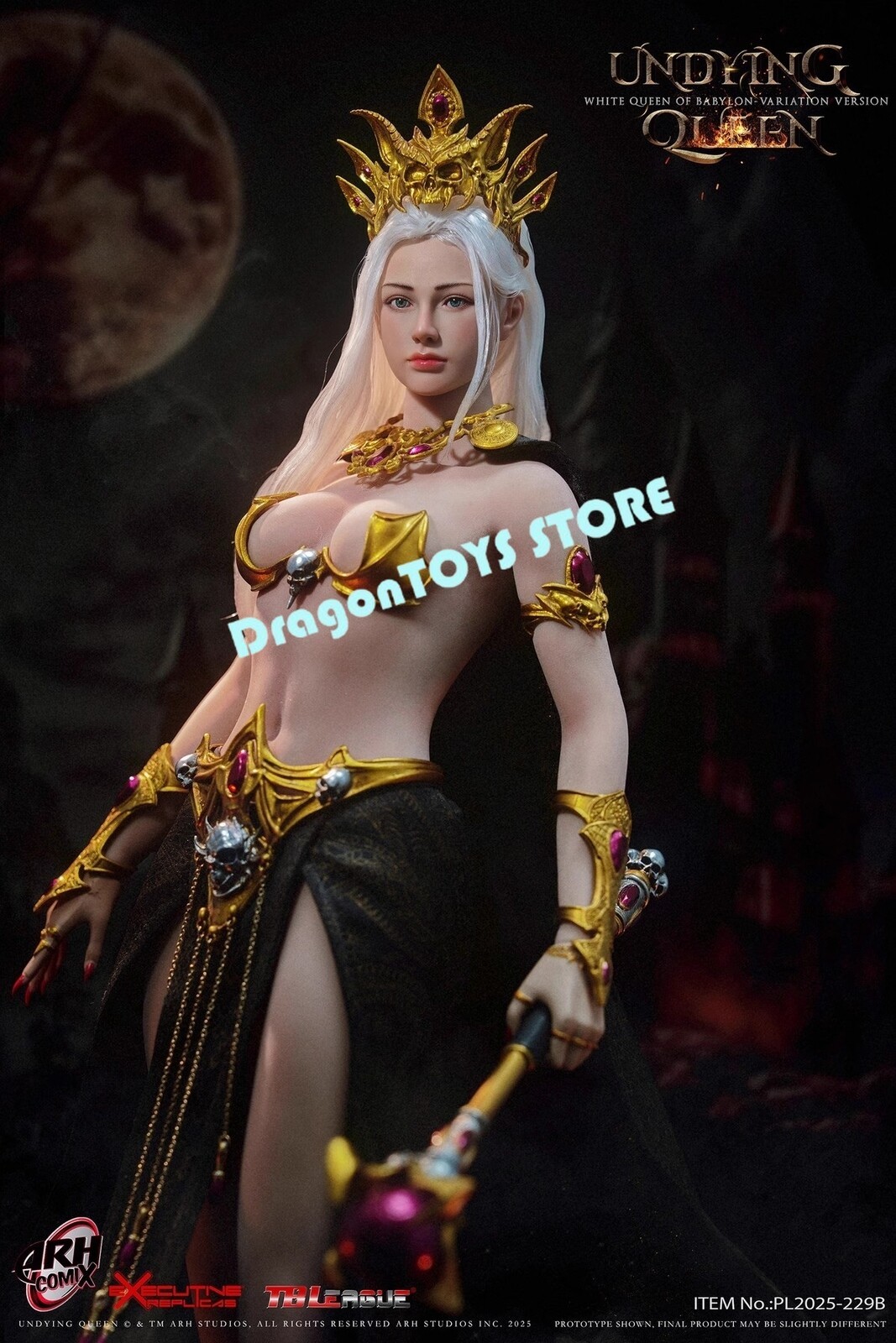 TBLeague PL2025-229B Undying White Queen of Babylon Variation Version In Stock