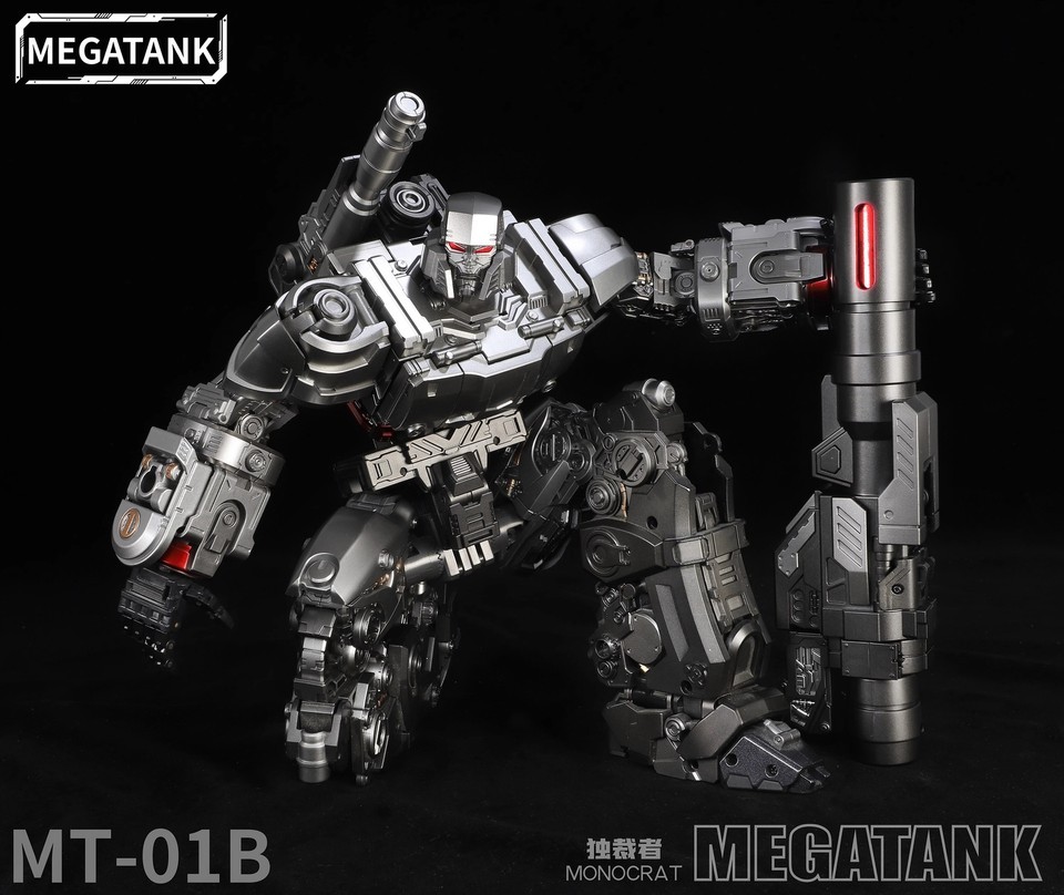 New Megatank MT01B Monocrat Tank Mega Transforms Action Figure Original Version