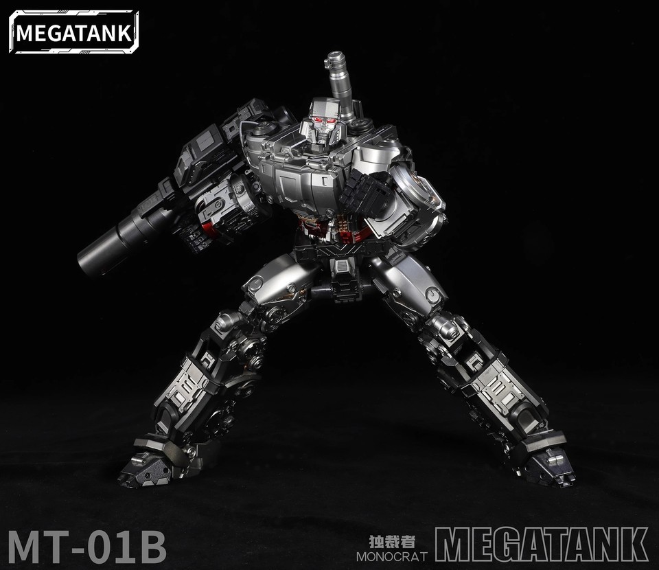 New Megatank MT01B Monocrat Tank Mega Transforms Action Figure Original Version